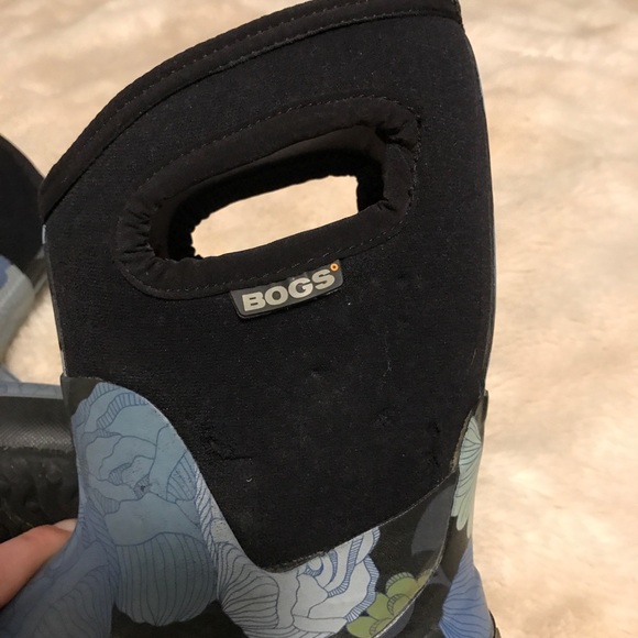 W’s Bogs Classic Mid Flower Print - Picture 4 of 7